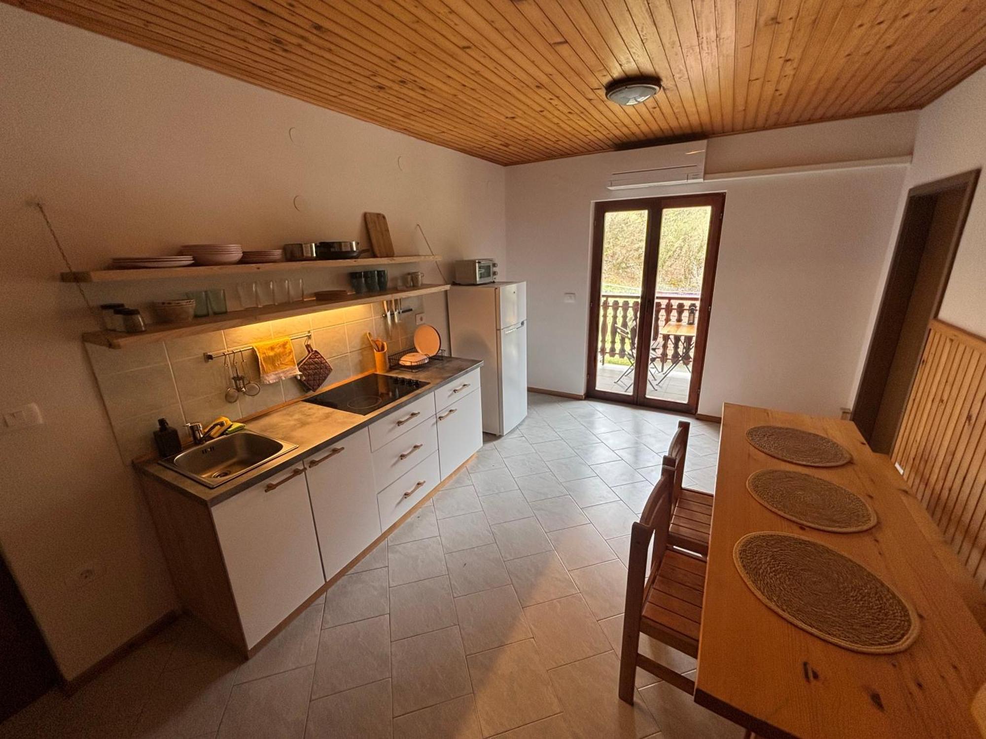 Apartmán Hisa Patricija Soča Exteriér fotografie