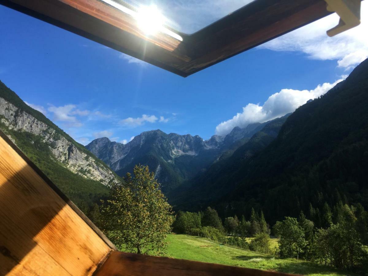 Apartmán Hisa Patricija Soča Exteriér fotografie