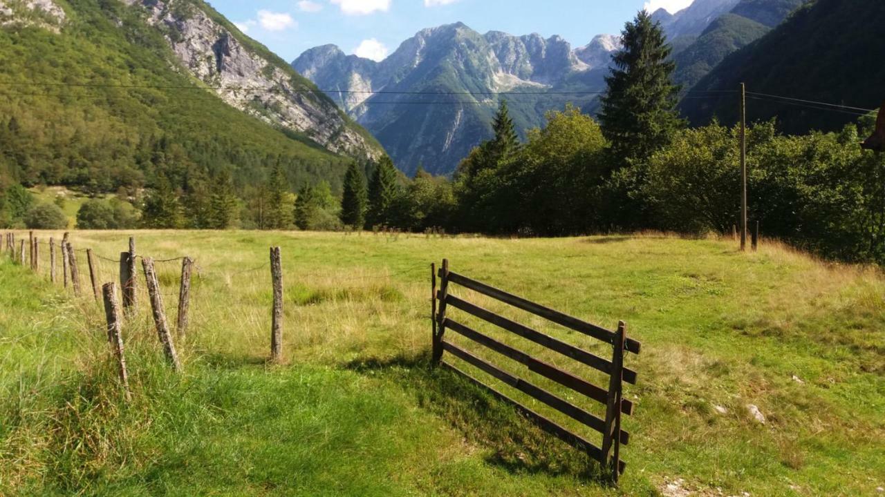 Apartmán Hisa Patricija Soča Exteriér fotografie