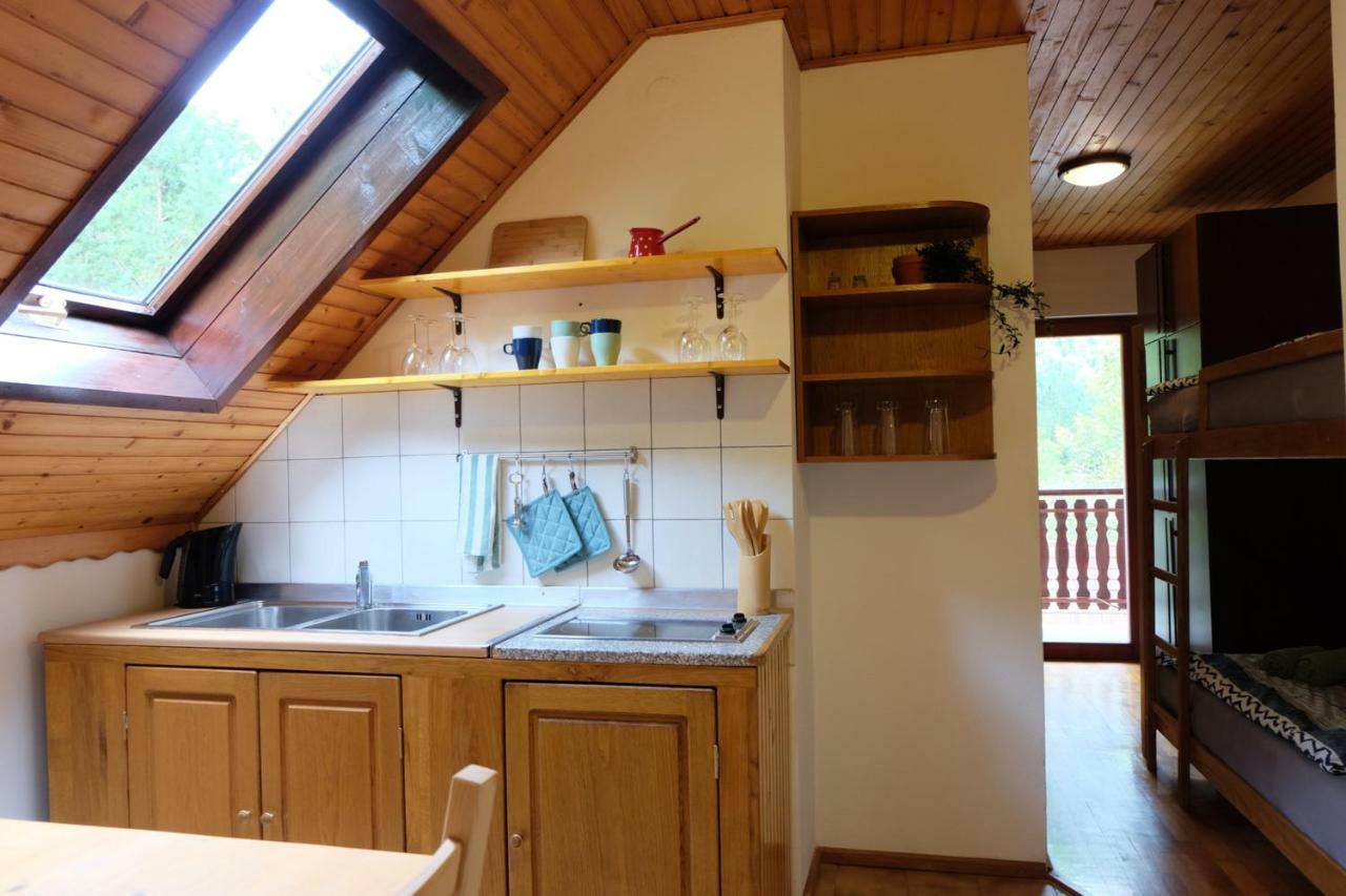 Apartmán Hisa Patricija Soča Exteriér fotografie